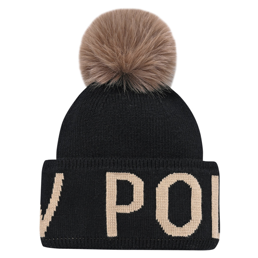 Beanie ABBIE - schwarz "HV POLO HW25"