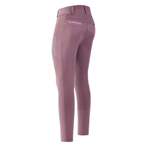 Kinder Winter Reitleggings SPARKS - mauve "Imperial Riding HW26"