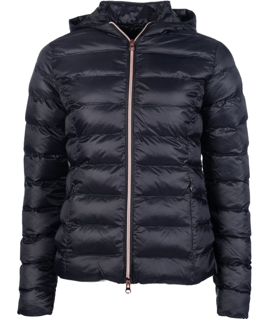 Kinder Steppjacke LENA - schwarz/rosegold