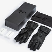 Reithandschuhe Winter beheizbar - schwarz
