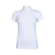 Turniershirt DARYA - weiß/roségold