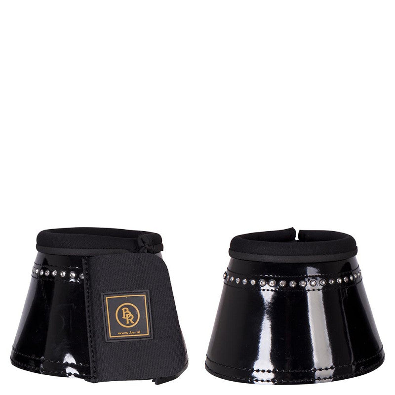 Hufglocken GLAMOUR LACK - schwarz