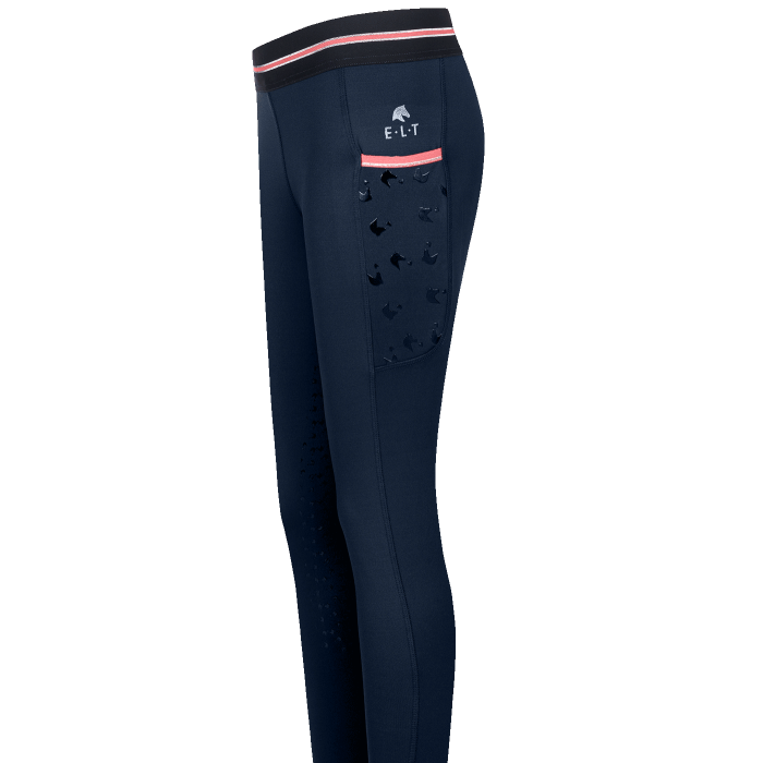 Kinder Winter Reitleggings LUCKY LENI - nachtblau