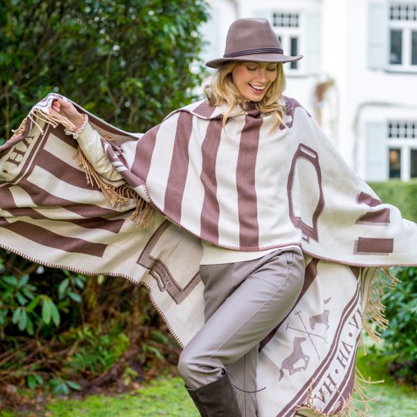 Poncho SHELLY - wood "HV POLO HW25"