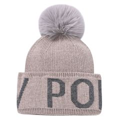Beanie ABBIE - natural heather "HV POLO HW25"