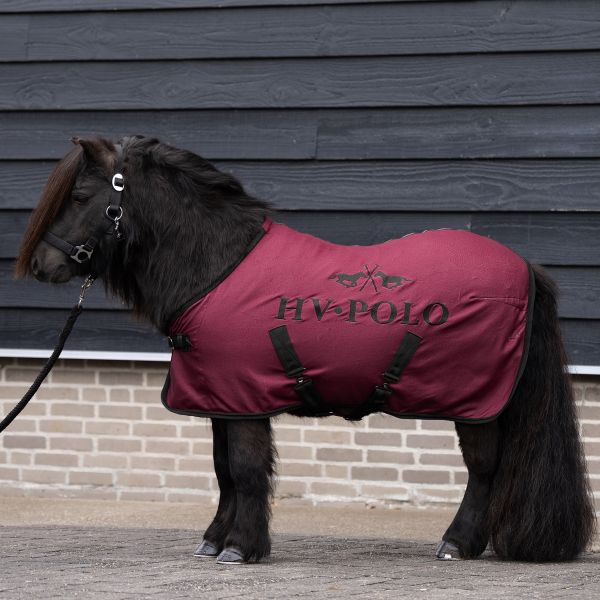 Fleecedecke Abschwitzdecke SASHA - wine "HV POLO HW26"