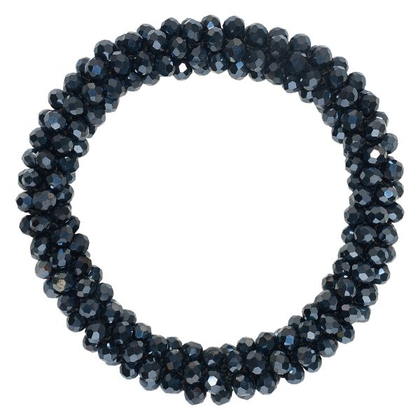 Haargummi DIAMONDS - navy