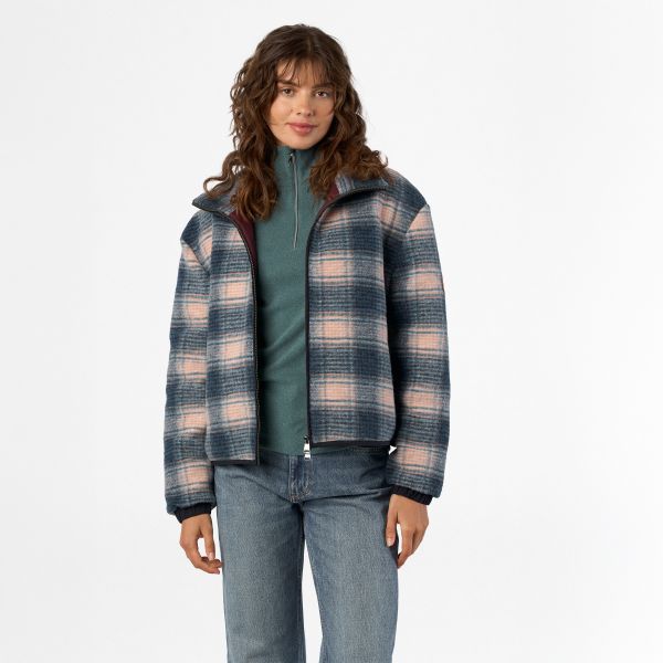 Jacke CARLOTTA CHECK - navy "HV POLO HW26"