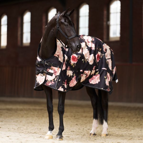 Outdoordecke Highneck SUPER-DRY 100g - flower print