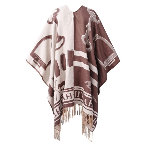 Poncho SHELLY - wood "HV POLO HW25"