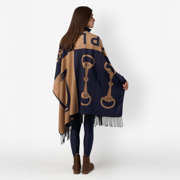 Poncho NANDA - navy "HV POLO HW26"