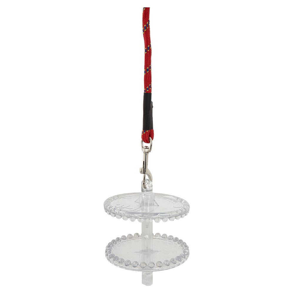 Likit Halterung mit Leine - clear glitter