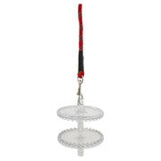 Likit Halterung mit Leine - clear glitter