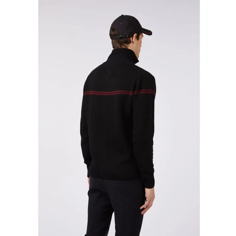 Herren Strickweste TOURNAI - schwarz