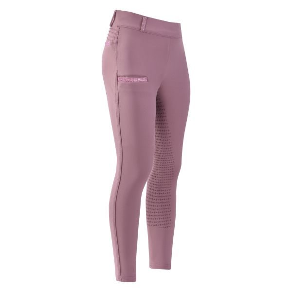 Kinder Winter Reitleggings SPARKS - mauve "Imperial Riding HW26"