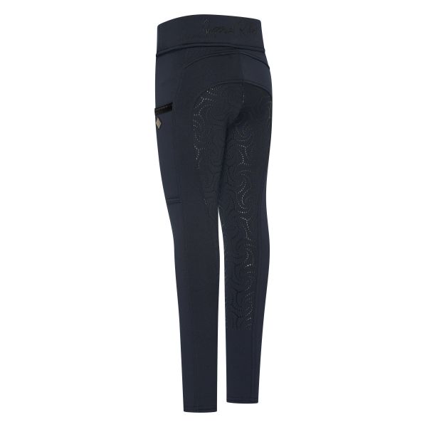 Kinder Winter Reitleggings TEDDY - navy "Imperial Riding HW26"