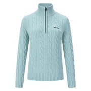 Zopfstrick Pullover DUNYA - mineral