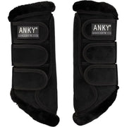 ANKY Gamaschen VELVET - schwarz