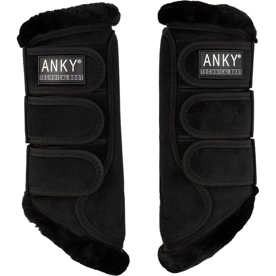 ANKY Gamaschen VELVET - schwarz