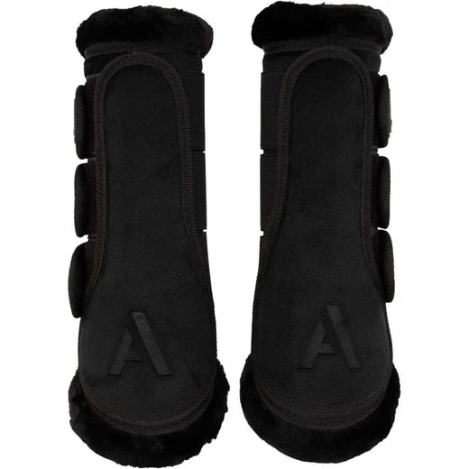 ANKY Gamaschen VELVET - schwarz