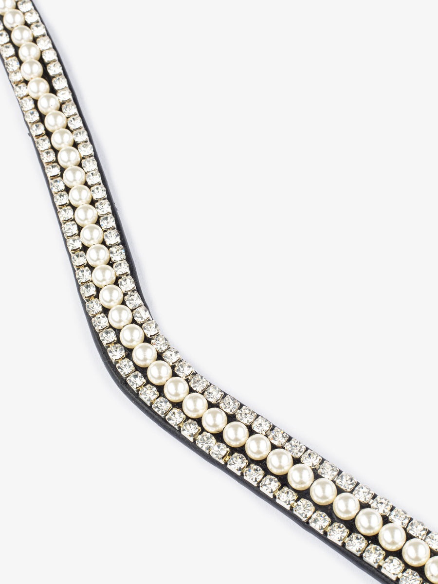 Ps of Sweden Stirnriemen PEARL - schwarz