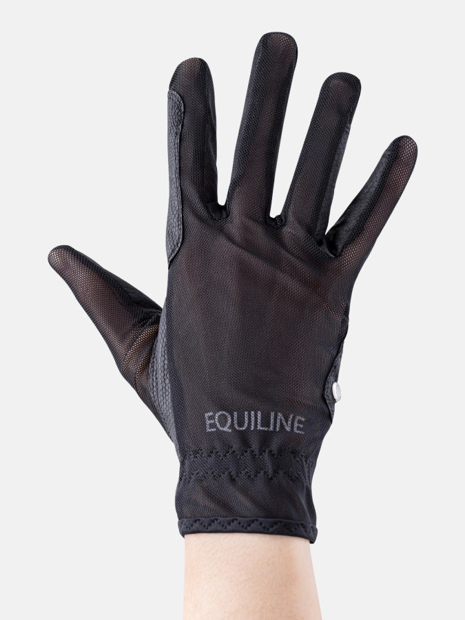 Reithandschuh Equiline Sommer - schwarz