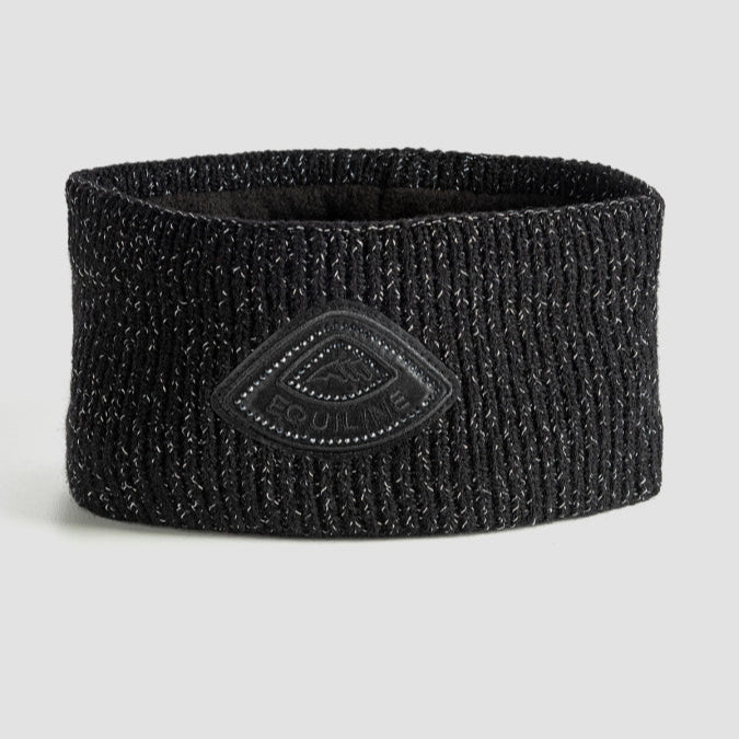 Equiline Stirnband - schwarz lurex