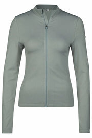 Zip-Shirt SEAMLESS - smoke green "Eskadron Classic Sports 24"