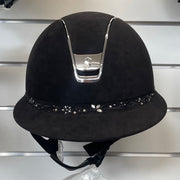Reithelm Samshield 2.0 MISS PREMIUM - schwarz/chrome/Flower Swarovski Jewelry Majestic Black