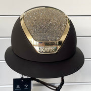 Reithelm STAR LADY CHROME - brown/chrome gold/Swarovski on the Rocks gold/Rivet Gold