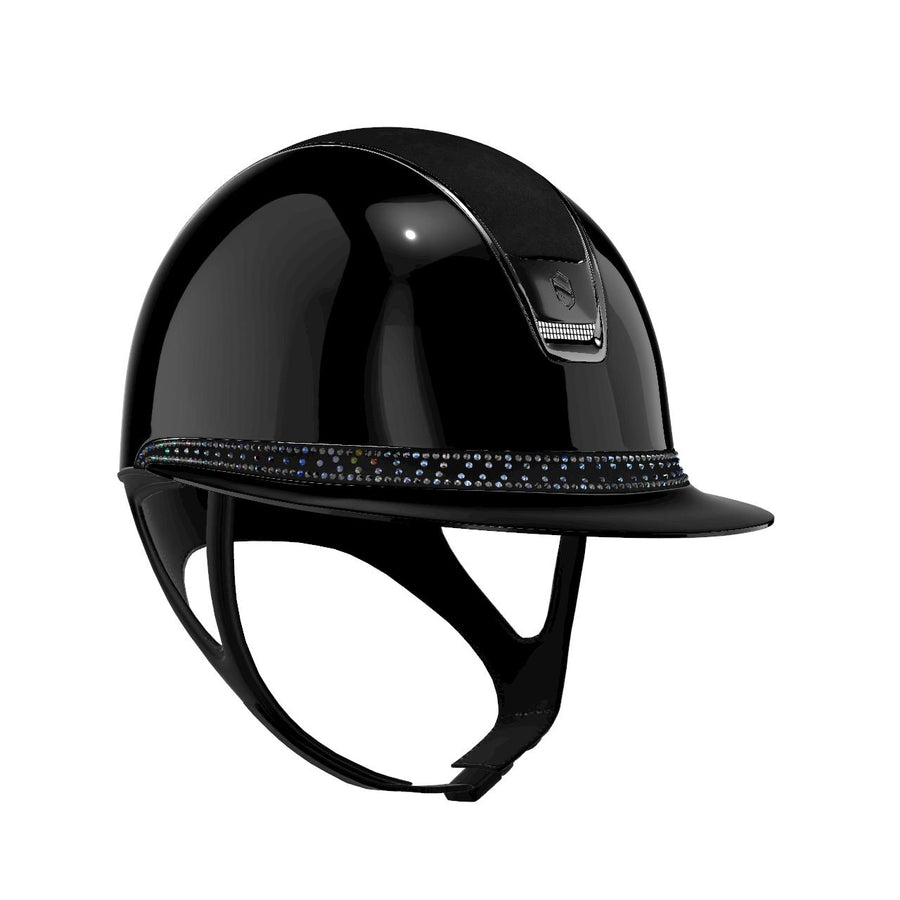 Reithelm Samshield 2.0 MISS GLOSSY - schwarz/Alcantara/Tiara