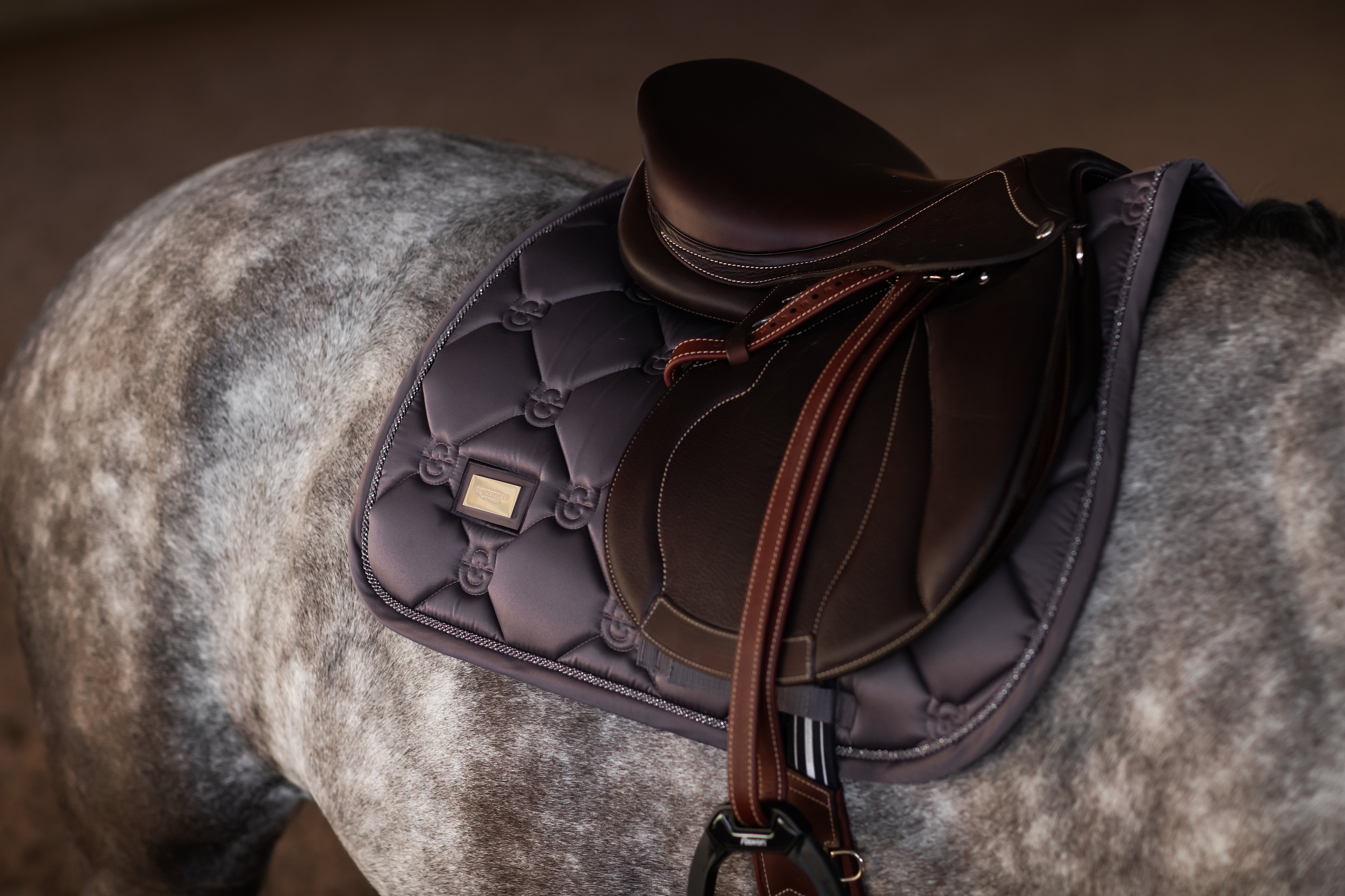 Equestrian Stockholm Schabracke Classic - dark violet