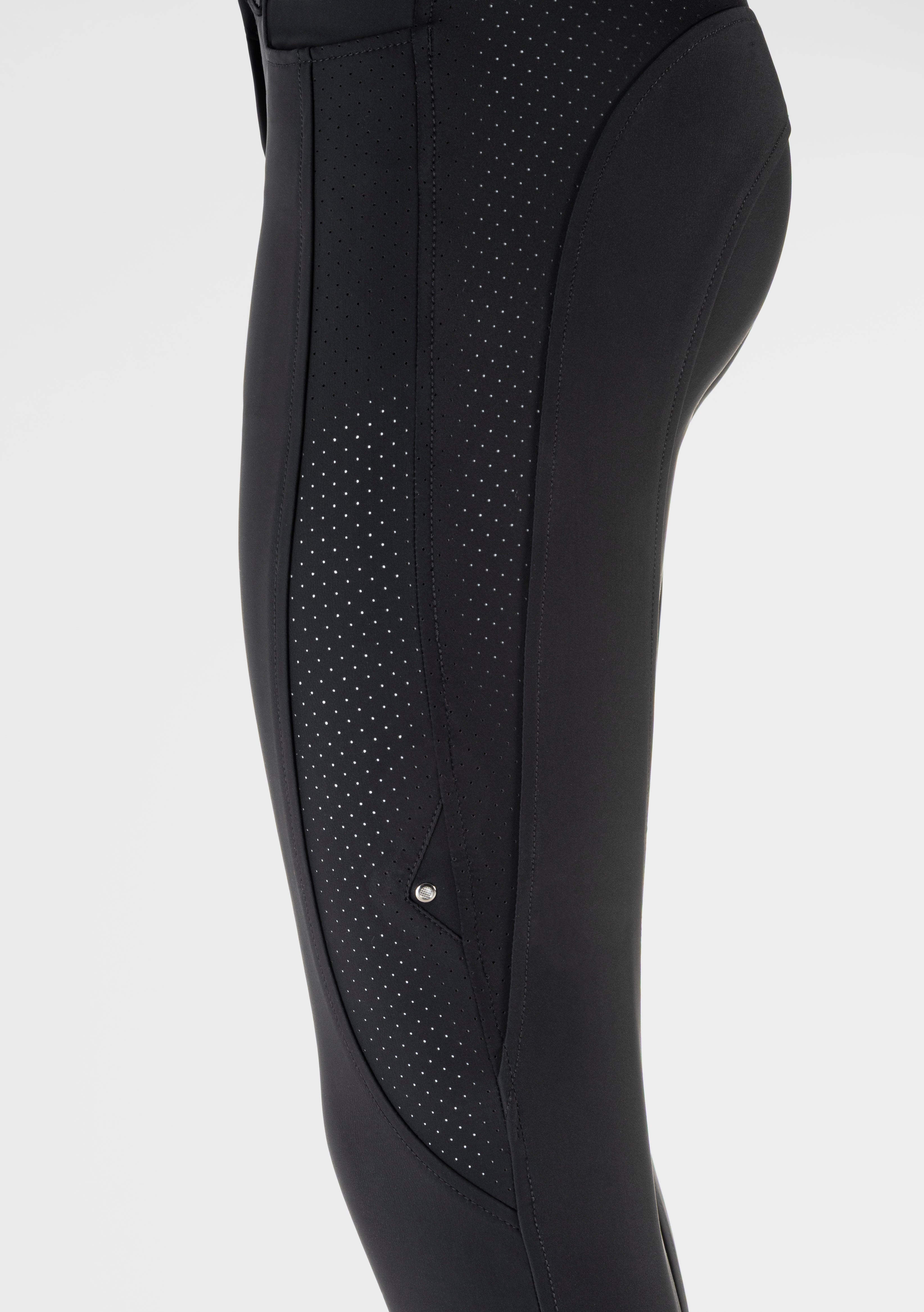 Reithose CURTEF - schwarz "Equiline FS25"