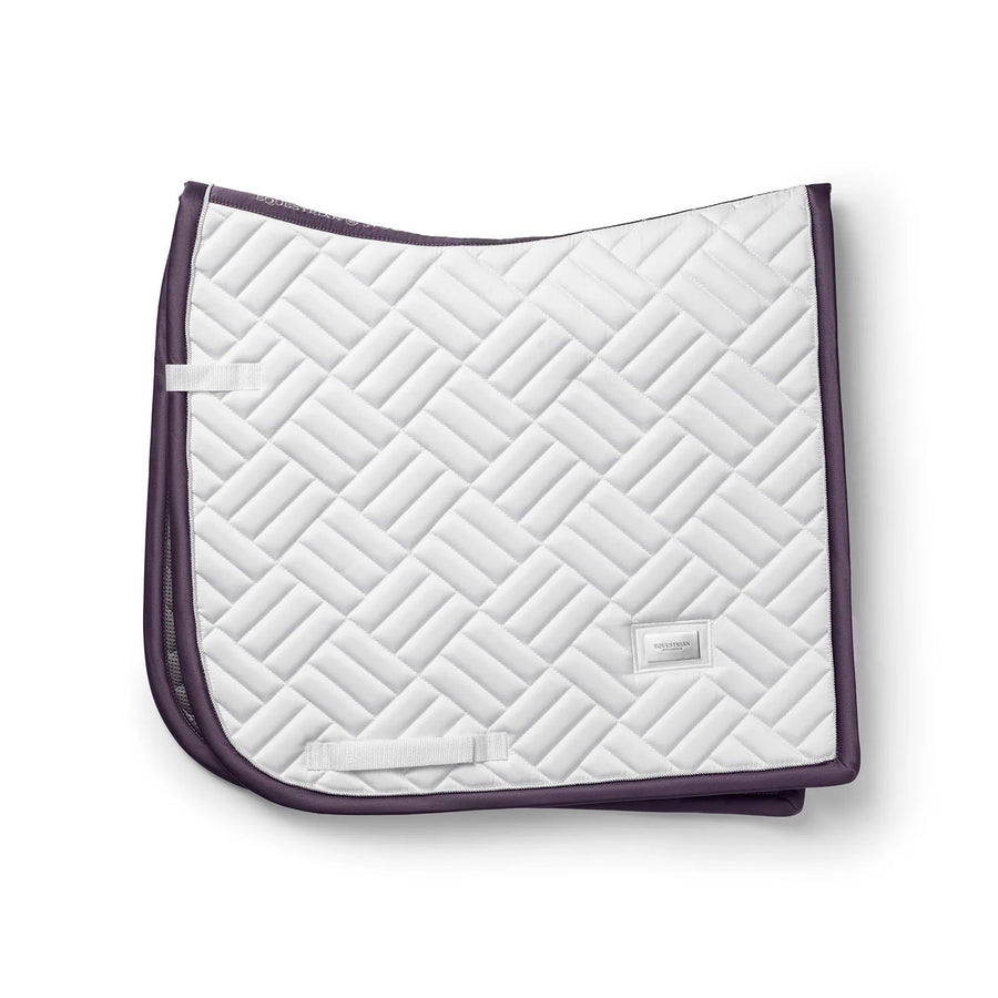Equestrian Stockholm Schabracke Modern white - dark violet