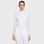 Turniershirt ALOISE BOREAL - weiß "Samshield FS25"