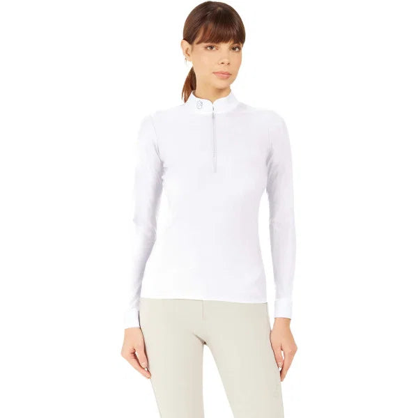 Turniershirt ALOISE PERMANENT - weiß
