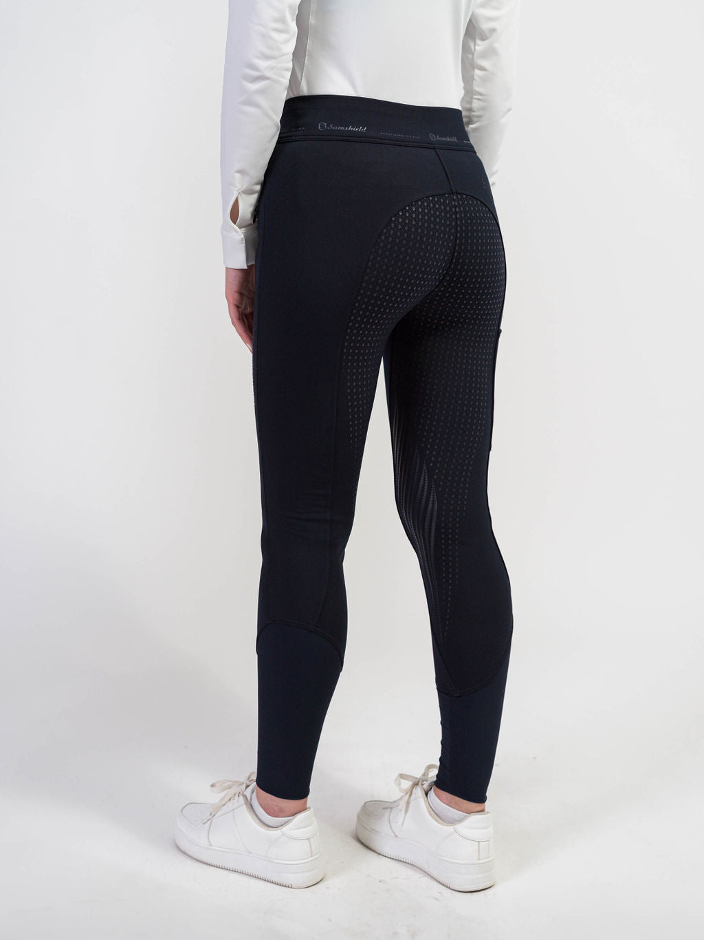 Reithose ALPHA WINTER Vollgrip - navy