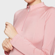 Shirt AUGUSTINE - blush pink glitter "Samshield HW25"