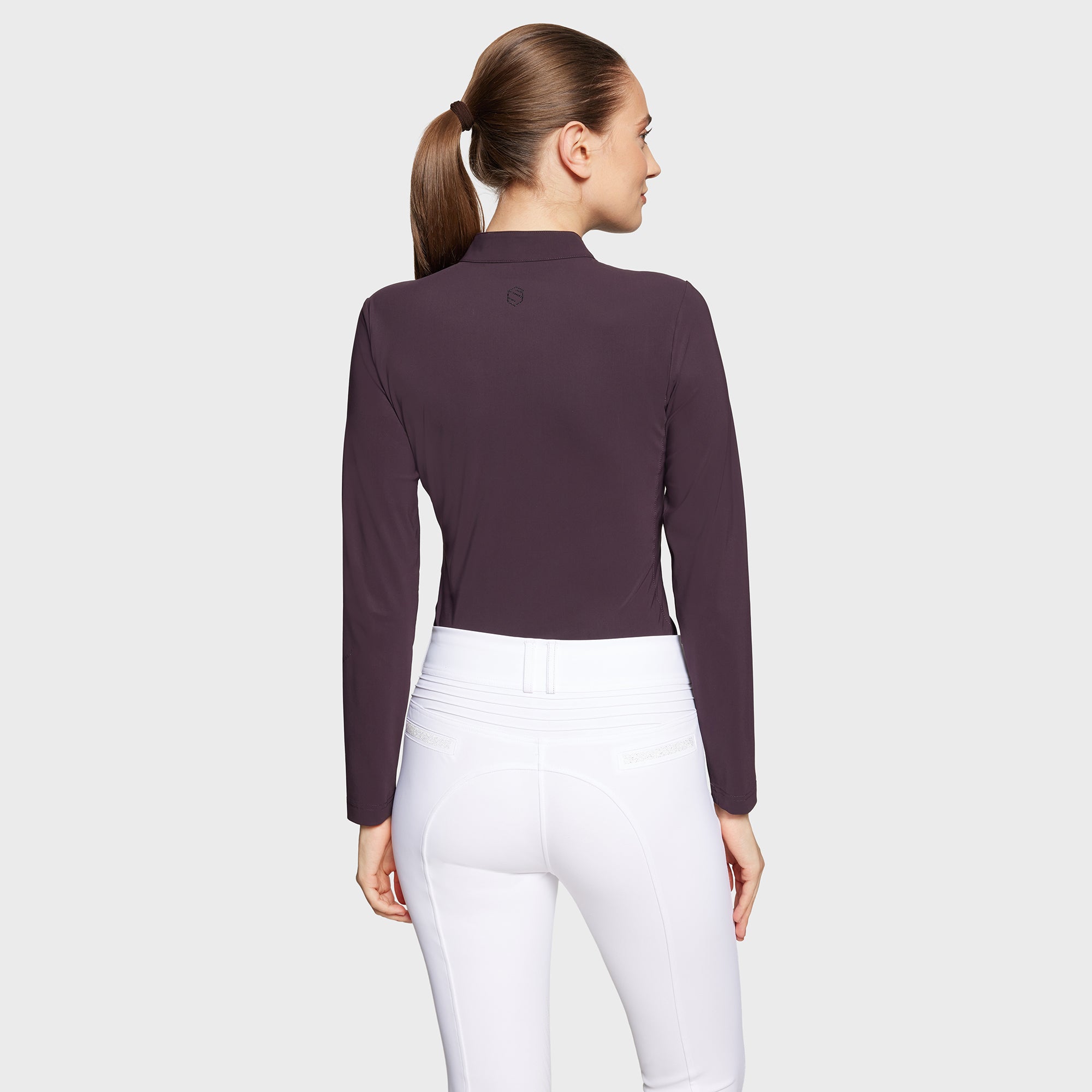 Shirt BRUNELLA - aubergine "Samshield HW25"