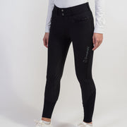 Reithose CLARA WINTER Vollbesatz - schwarz