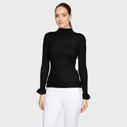 Pullover LIDIA RUFFLE - schwarz "Samshield HW25"