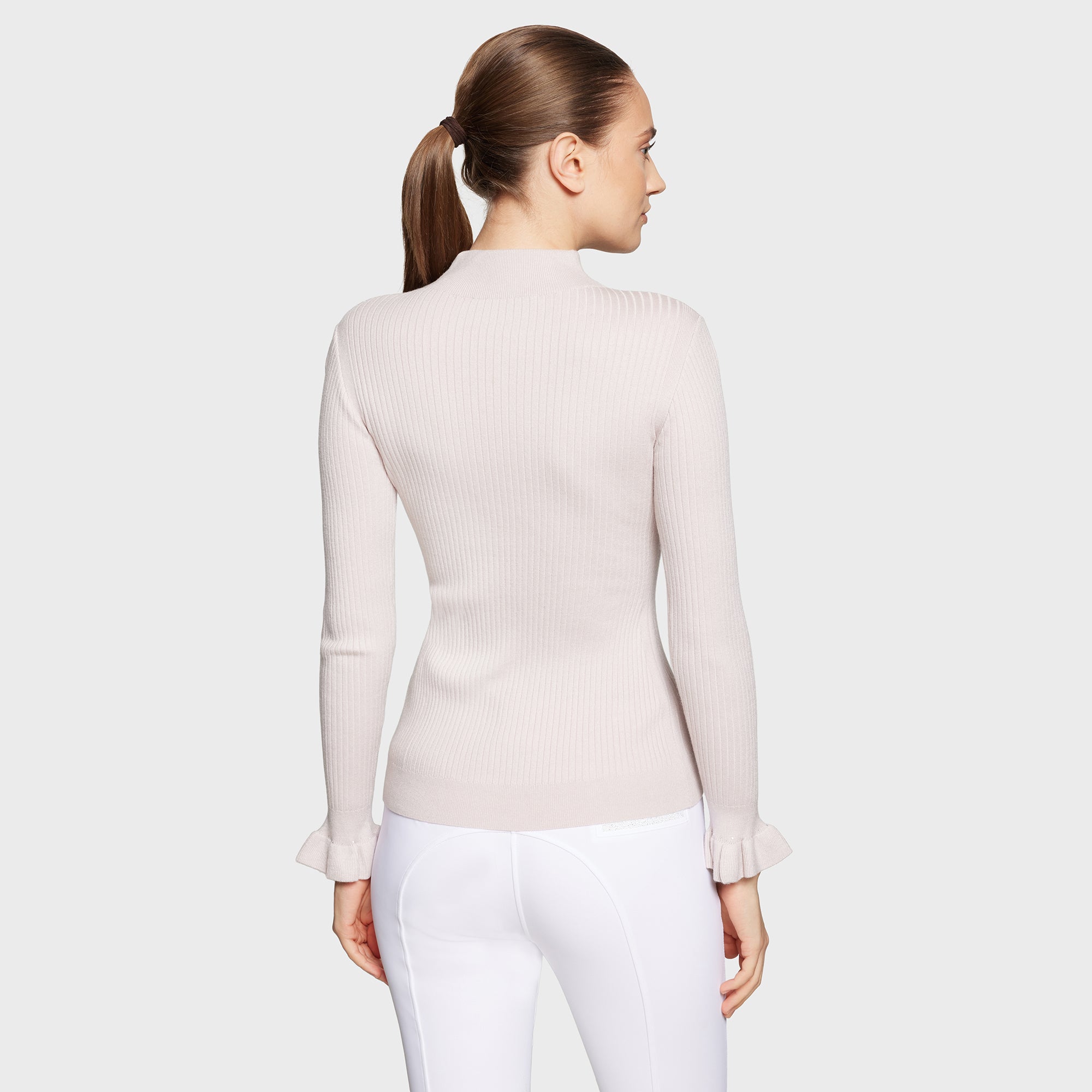 Pullover LIDIA RUFFLE - feather "Samshield HW25"