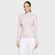 Pullover LIDIA RUFFLE - feather "Samshield HW25"