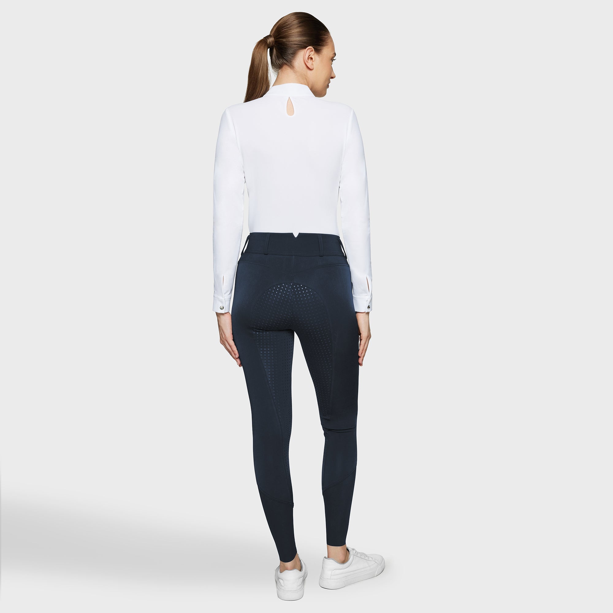 Reithose TAMARA WINTER Vollgrip - navy "Samshield HW25"