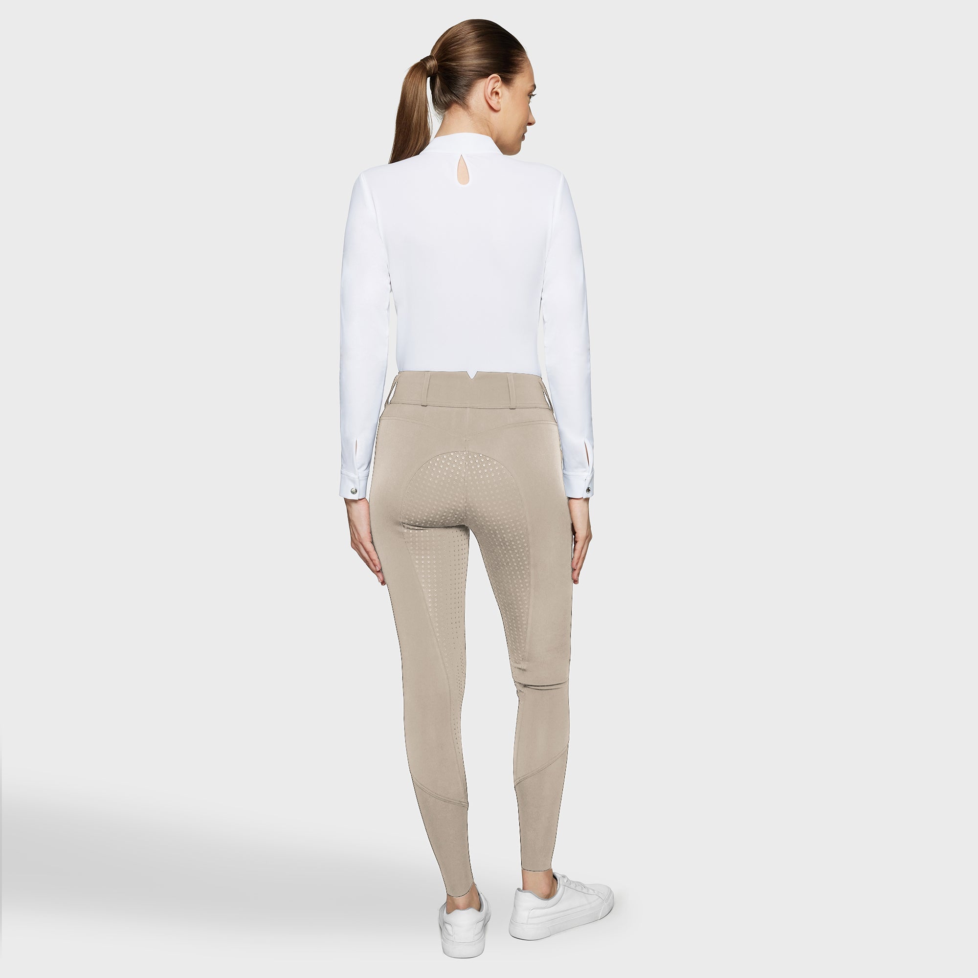 Reithose TAMARA WINTER Vollgrip - sand "Samshield HW25"