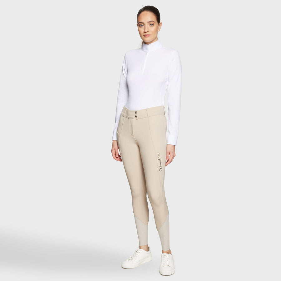 Reithose TAMARA WINTER Vollgrip - sand "Samshield HW25"