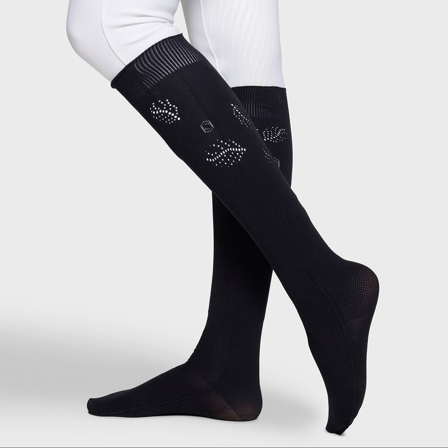 Stutzen BALZANE SEAMLESS FERNA - schwarz "Samshield FS26"