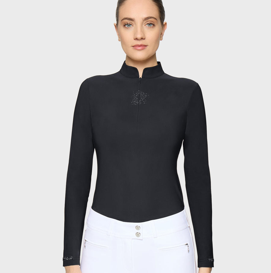 Trainingsshirt BRUNELLA PREMIUM - schwarz "Samshield HW26"