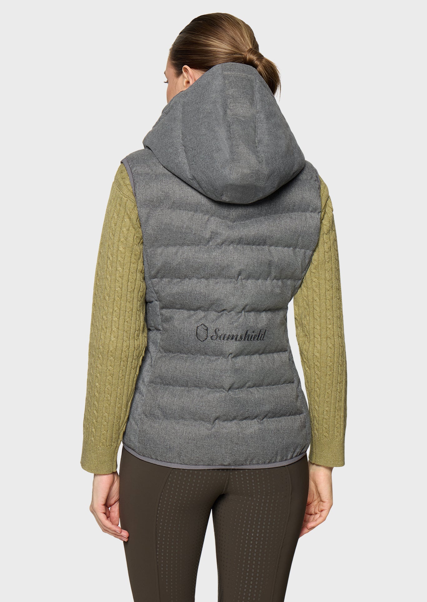 Gilet CHAMONIWOOL - grey "Samshield HW26"