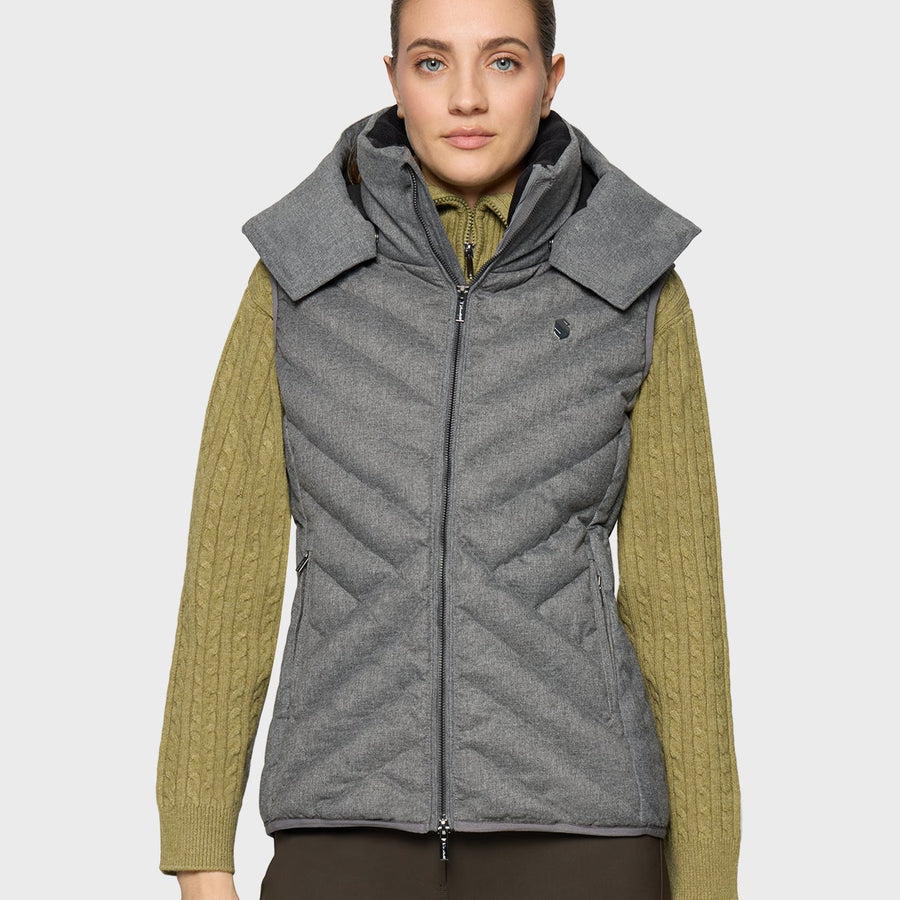 Gilet CHAMONIWOOL - grey "Samshield HW26"